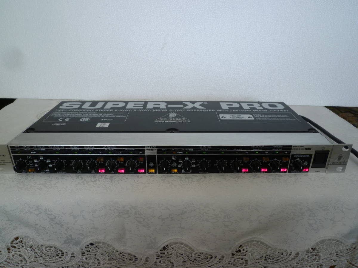 2021年春の2021年春のチャンデバ BEHRINGER ベリンガー CX3400 V2