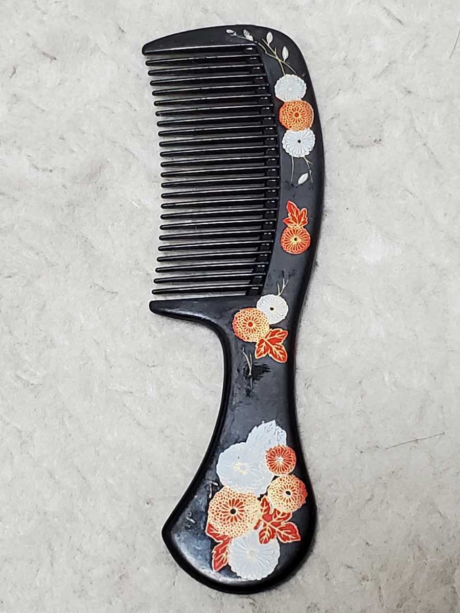 ヤフオク! コーム 和柄 櫛 くし 雑貨 ヘアブラシ 昭和レトロ アン... 櫛 レトロ アンティーク 素敵な柄