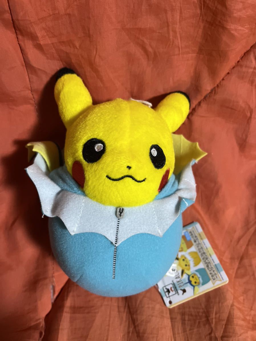 ポケモン ぬいぐるみ ピカチュウねぶくろコレクション　ぬいぐるみ シャワーズ_画像3