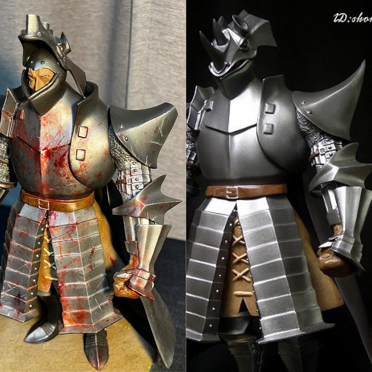 改造多数 血飛沫 ボスコーン1/10スケール ベルセルク リペイント 改造多数 血飛沫 ボスコーン1/10スケール ベルセルク リペイント