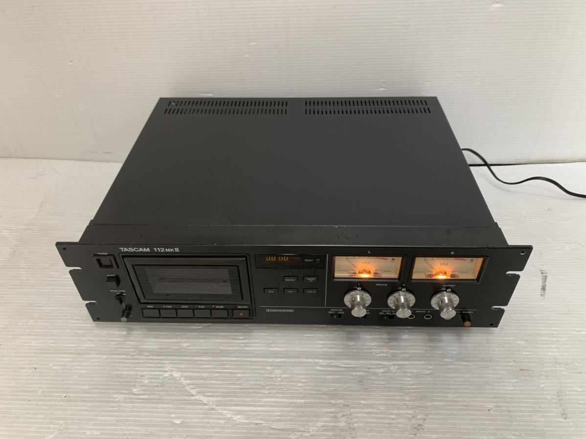 TASCAM/タスカム カセットデッキ 112MKⅡ TASCAM/タスカム カセットデッキ 112MKⅡ