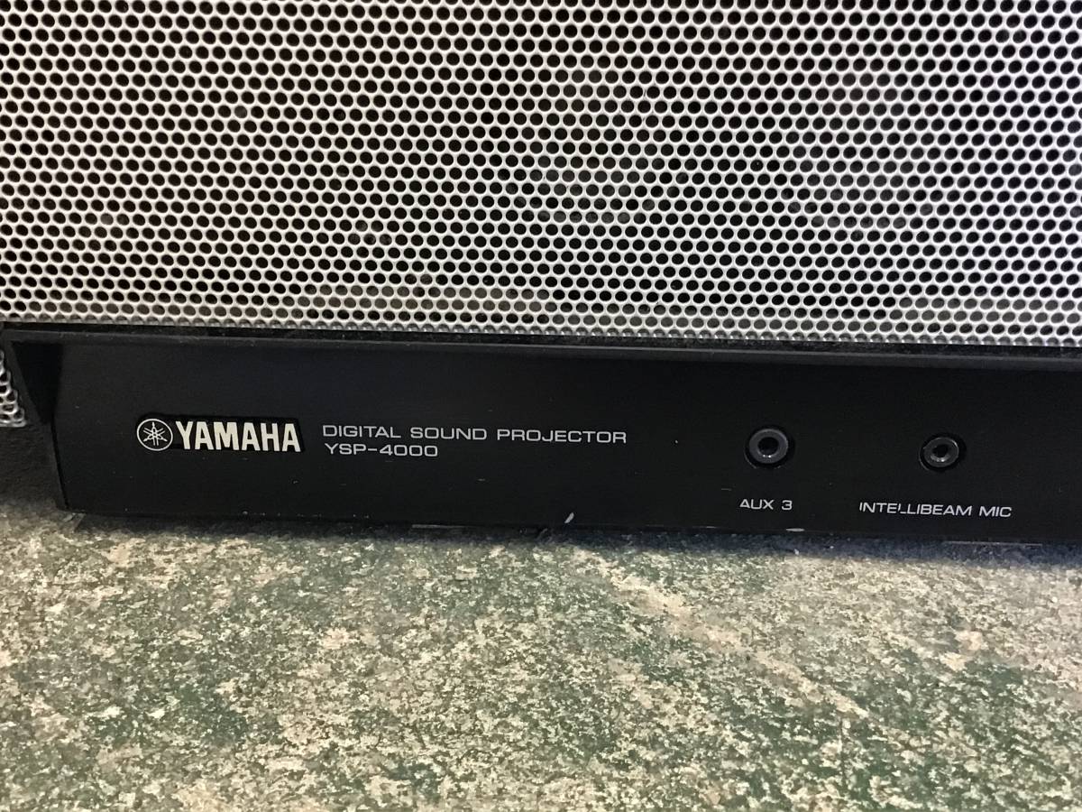 世界的に有名な *☆岐阜発 △YAMAHA△YSP-4000/DIGITALSOUND PROJECTOR/サウンドシステム/ホームシアタースピーカー/ ヤマハ/音出し確認/中古品 R4.9/2☆ スピーカー本体