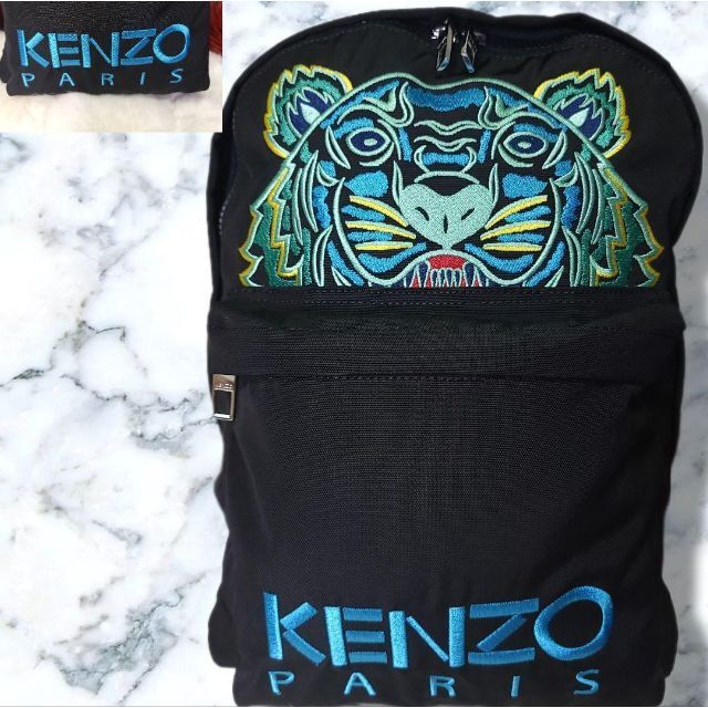 正規品】KENZO ケンゾー タイガー刺繍 バックパック | www.sugarbun.com