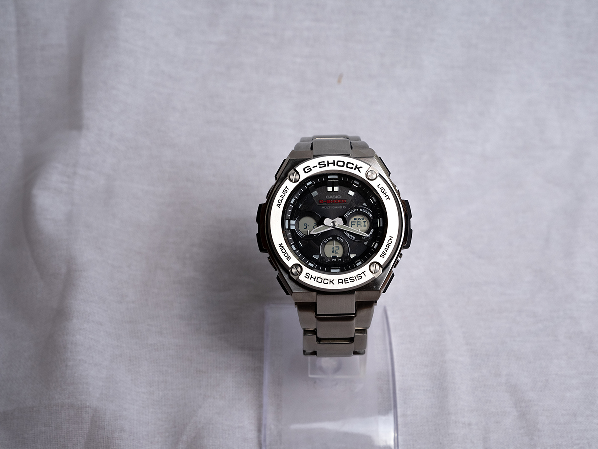 ◇◇美品 CASIO G-SHOCK G-STEEL GST-W3100◇◇ simwas.sipiko