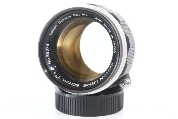 Canon キャノン 50mm F/1.4 Leica Lマウントレンズ 単焦点 オールド
