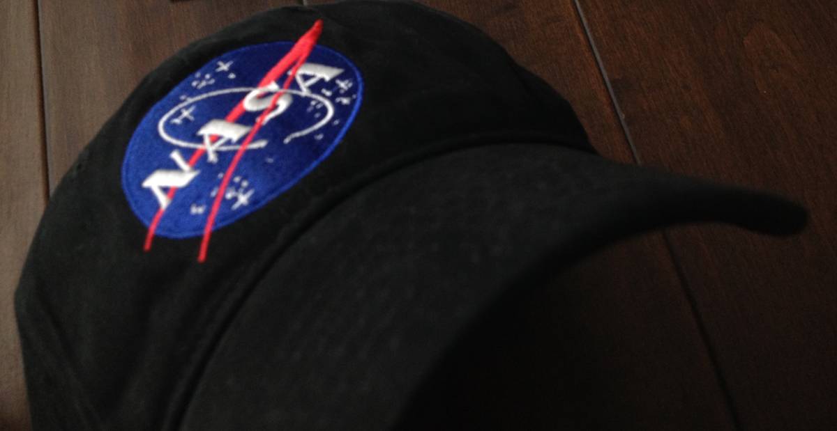 【既決USA】アメリカ航空宇宙局 ★ NASA@完売刺繍【NASA】ロゴ入キャップ【NASA Men's Logo Cap】 黒 @後部調整可能_画像7