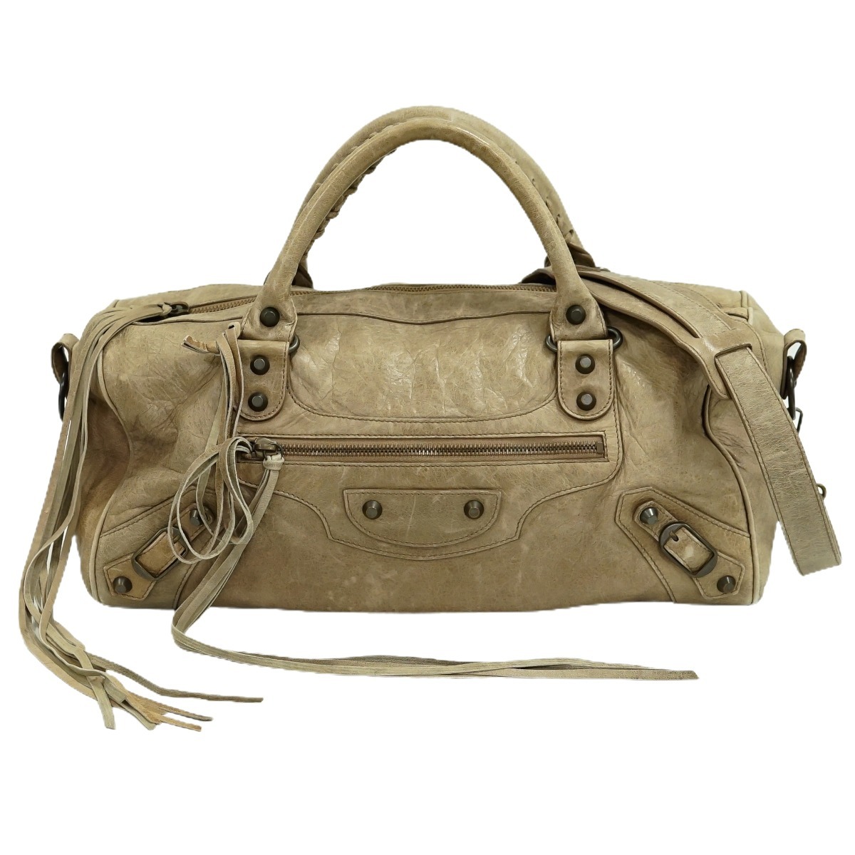 本物 バレンシアガ BALENCIAGA ザ ツィギー 2WAY ショルダーバッグ