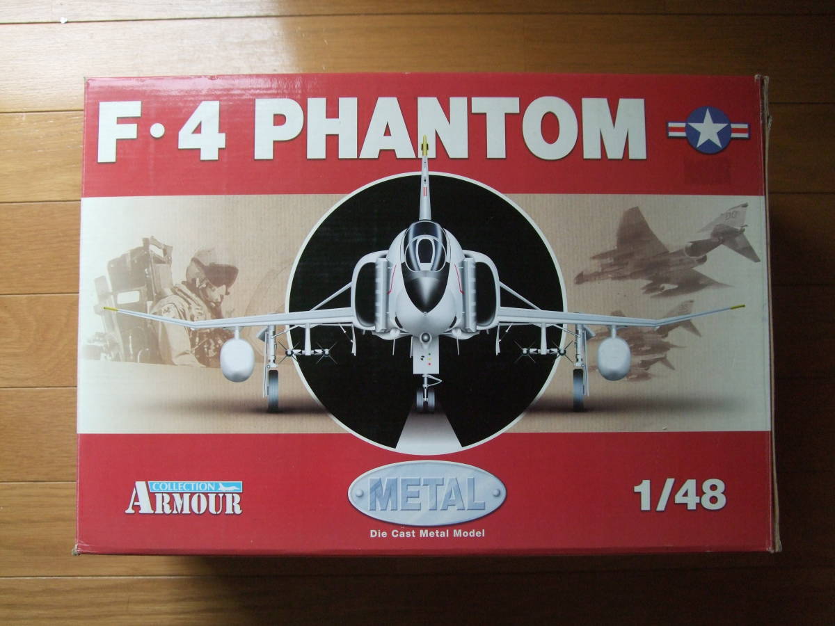 CDC社製 1/48 アーマーコレクション F4 PHANTOM ファントム アーマーコレクション 1/48 F-4 ファントム メタルダイ