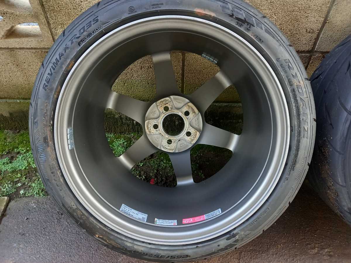 RAYS VOLK RACING TE37 SL 18インチ 9.5J +45 PCD100 5H 4本 鍛造 86