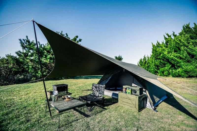 数量は多】 TENT セット TCウィングタープL TCドームテント2 FACTORY