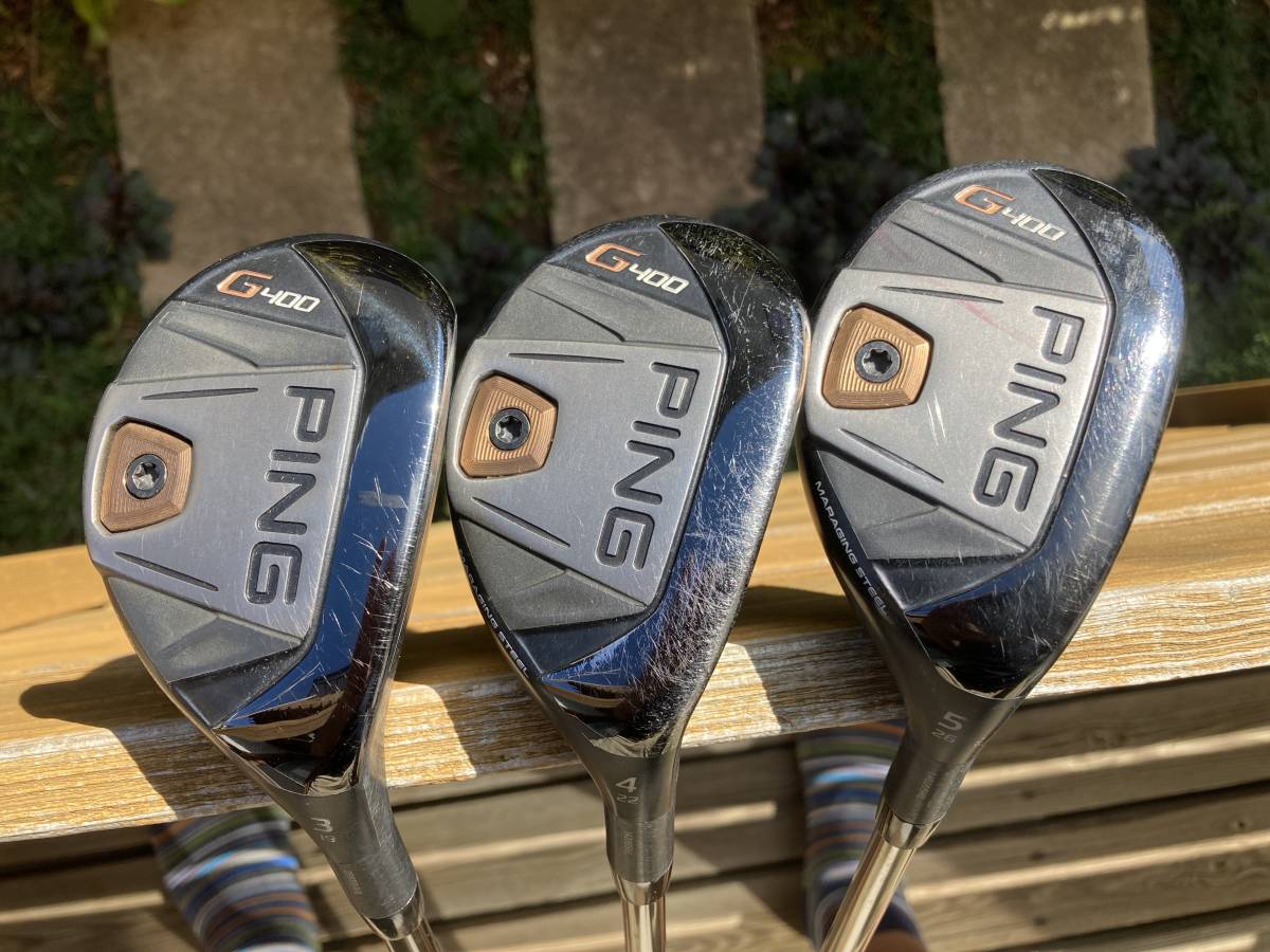 G400 ユーティリティ #3・#4・#5 3本セット Tour 173-85<S