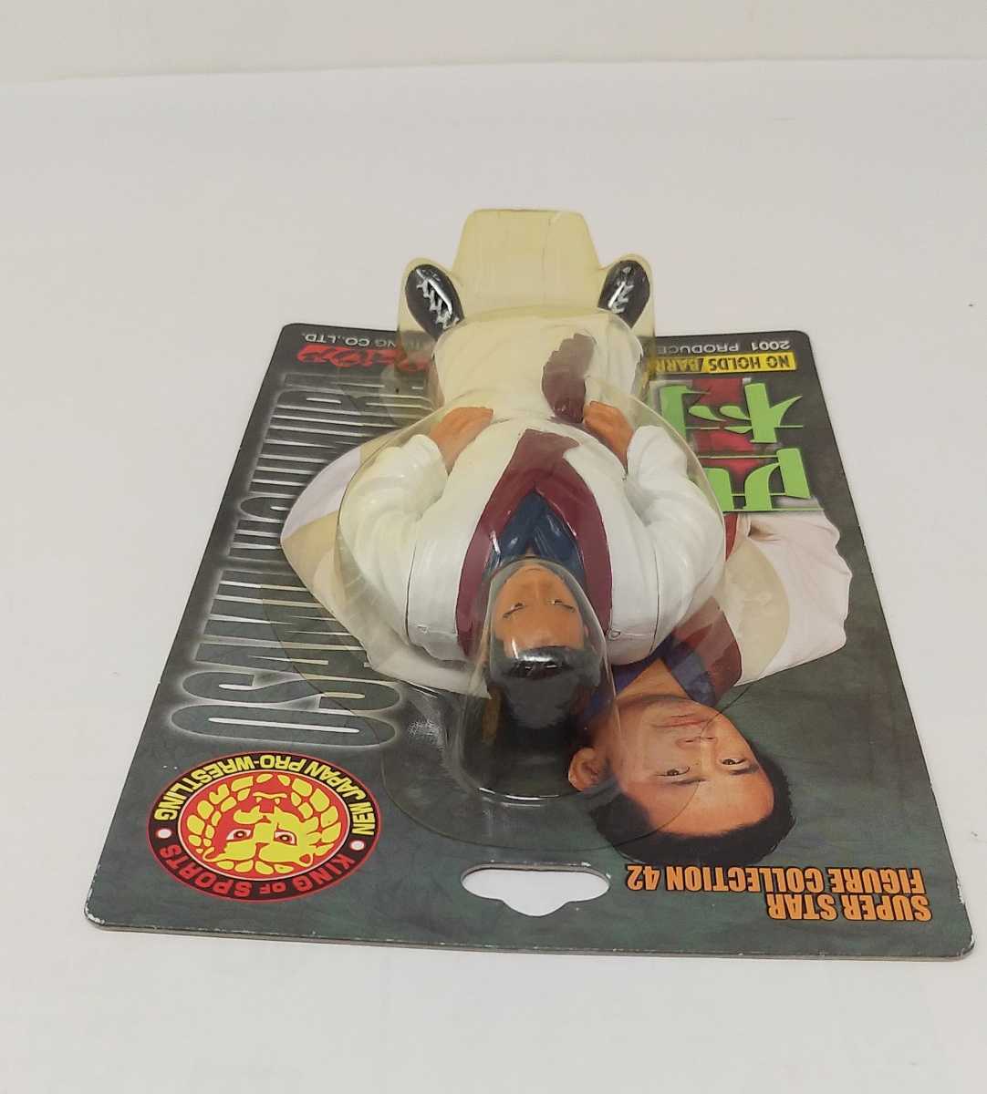 m2-228*[ New Japan Professional Wrestling west ..] super Star figure collection 42 2001 year combative sports sport total length approximately /14.* unopened 