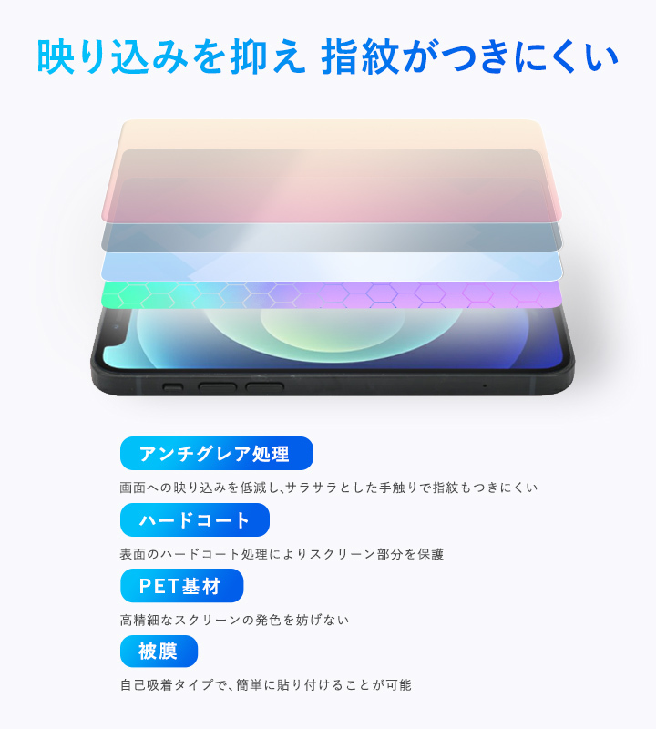 Galaxy Tab S8 保護フィルム OverLay Plus Lite for サムスン ギャラクー TabS8 液晶保護 高精細液晶対応 アンチグレア 反射防止 指紋防止_画像3