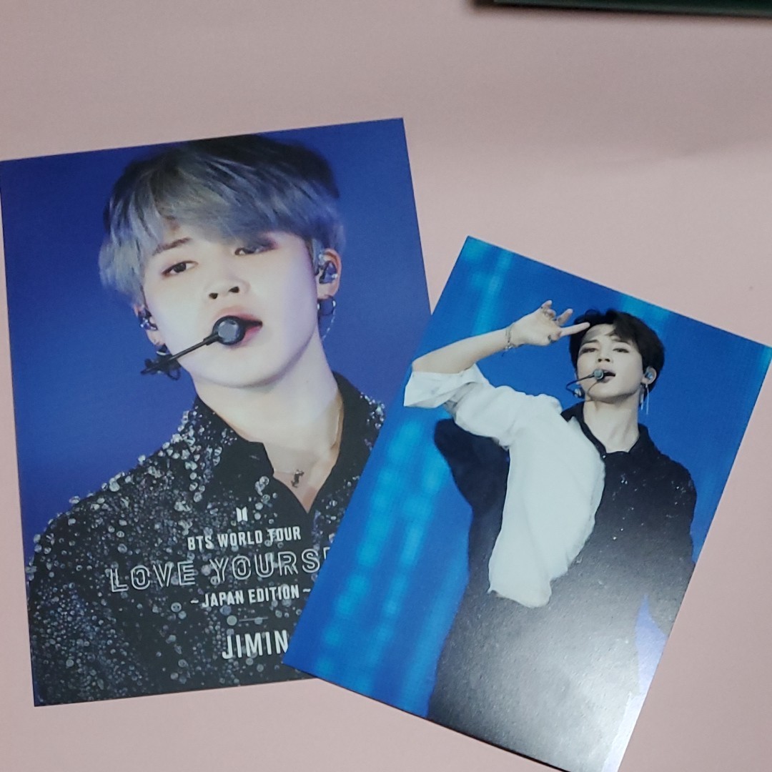 BTS ジミン ポストカード フォトカードBTS WORLDTOUR BTS ジミン ポストカード フォトカードBTS WORLDTOUR