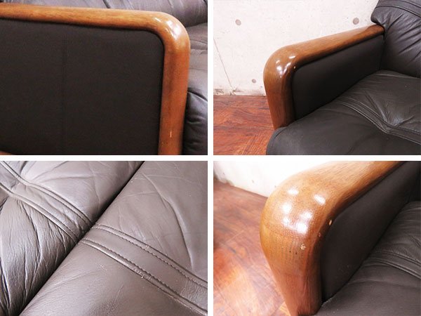 高級感漂うレザーソファー 「FIX-Leather arm」 | softoptions.net