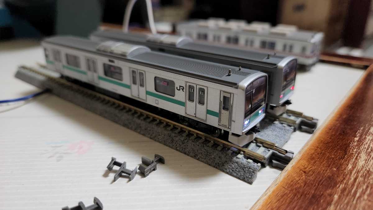 TOMIX JR 209系1000番台 常磐緩行線 東京メトロ直通 特製加工品 - 鉄道模型