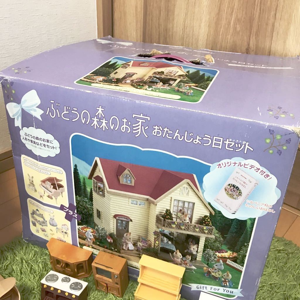 シルバニアファミリー 新品 限定 ぶどうの森のお家 海外版カラー 超