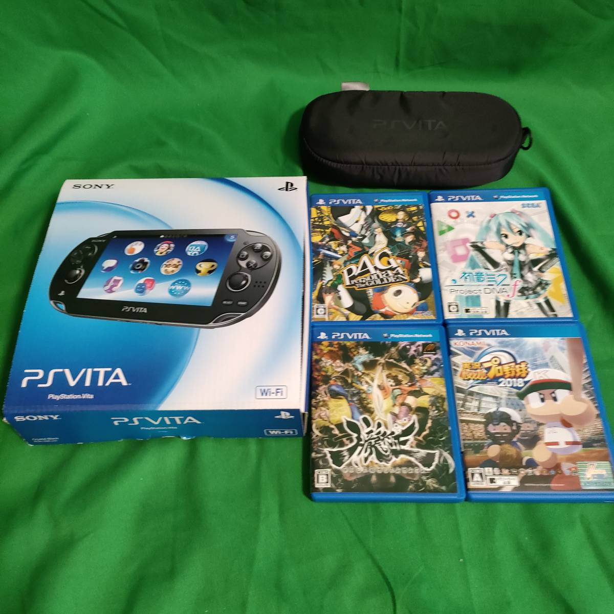 PS VITA PCH-1000 VITA WIFIモデル ソフト4本付属 商品细节 | 雅虎拍卖