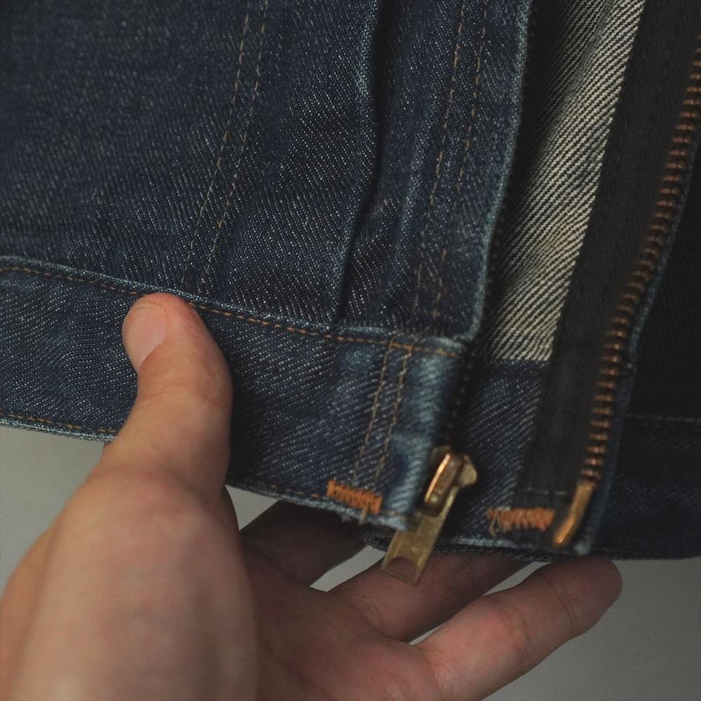 50s60s ビンテージ WRANGLER ラングラー 11MJZ デニムジャケット G
