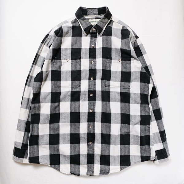 当店だけの限定モデル HBT ブロックチェック セントジョンズベイ JCペニー 90's ヘビーネルシャツ オールド 旧タグ 90年代 フランネルシャツ 黒×白 TALL) (XL XLサイズ以上 当店だけの限定モデル HBT ブロックチェック セントジョンズベイ JCペニー 90's ヘビーネルシャツ オールド 旧タグ 90年代 フランネルシャツ 黒×白 TALL) (XL XLサイズ以上