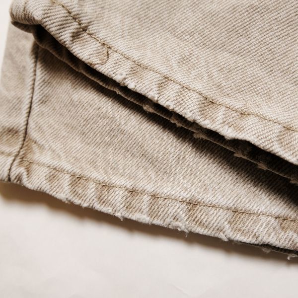 90's USA制 Lee リー RIVETED ブラウン デニムパンツ 茶 32×32 リラックスフィット 90年代 アメリカ制 舊タグ オールド ユニオンチケット