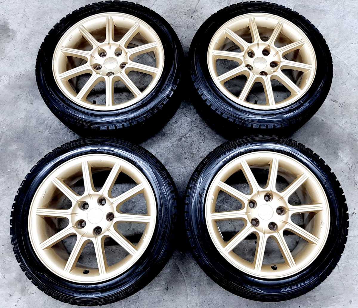 キズなどあ】 スバル - スバル WRX STI 純正 ホイールタイヤ