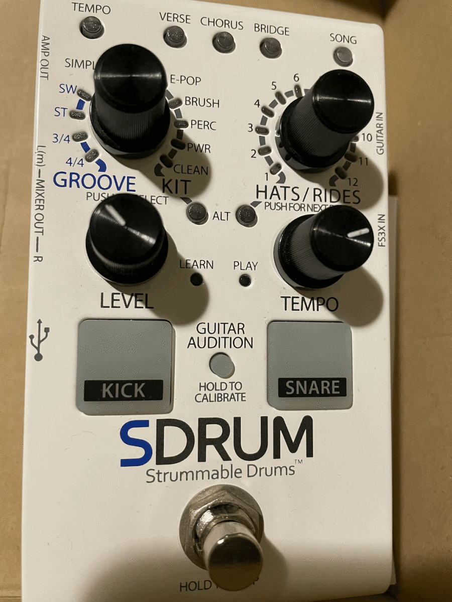 Yahoo!オークション DigiTech SDRUM Autodrummer Pedal