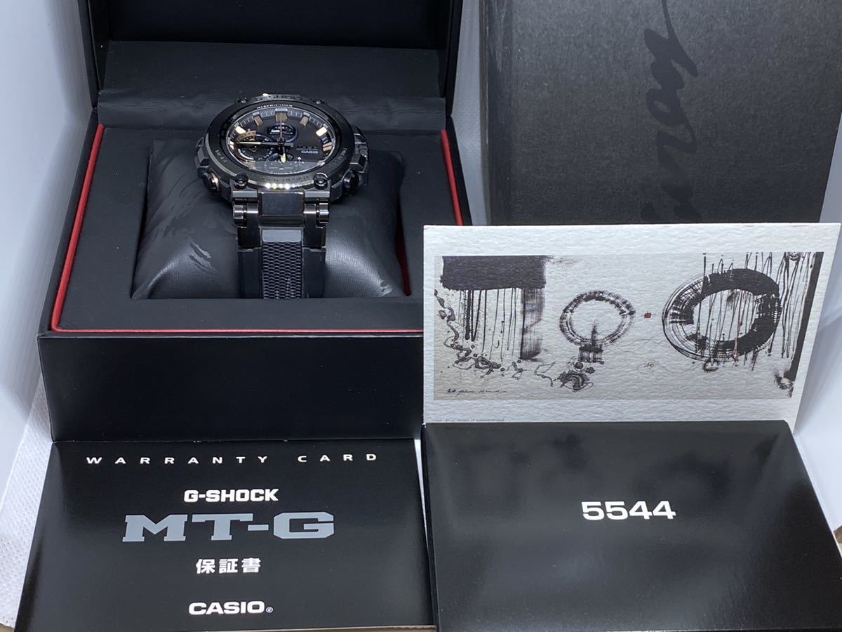 カシオG-SHOCK陳英傑MTG-B1000TJ-1AJR Formless太極電波ソーラー腕時計