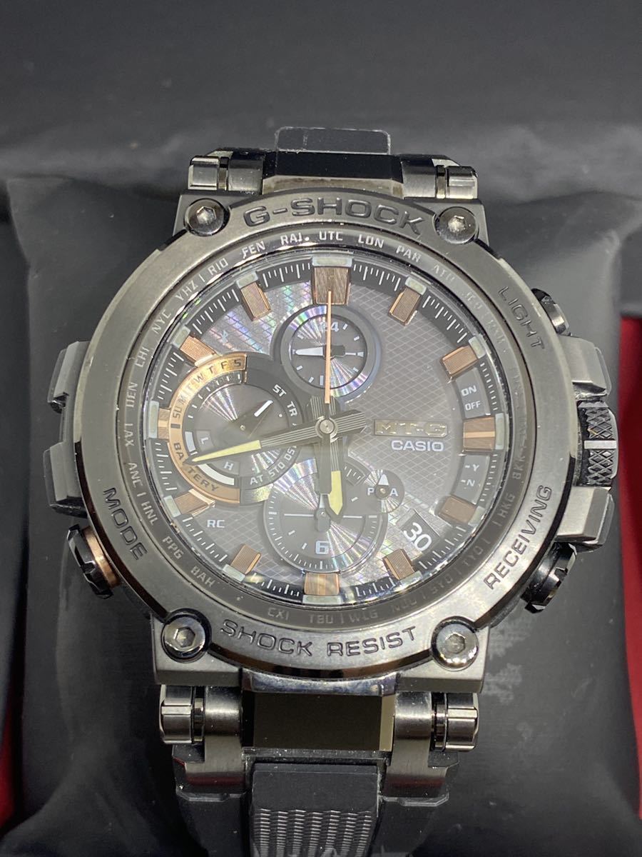 カシオG-SHOCK陳英傑MTG-B1000TJ-1AJR Formless太極電波ソーラー腕時計