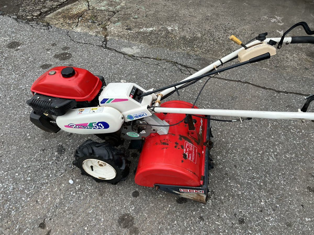 ISEKI マイペット53 KCR53-s 管理機 K001 逆転同時 農機具 ミニ ISEKI マイペット53 KCR53-s 管理機 K001 逆転同時 農機具 ミニ