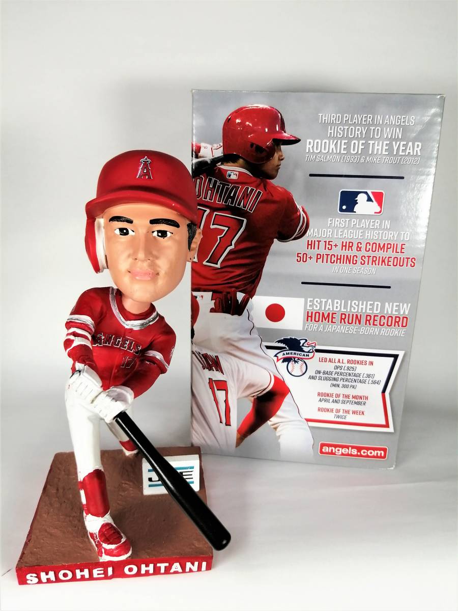 誕生日/お祝い 大谷翔平 トラウト ボブルヘッド エンゼルス 球場限定