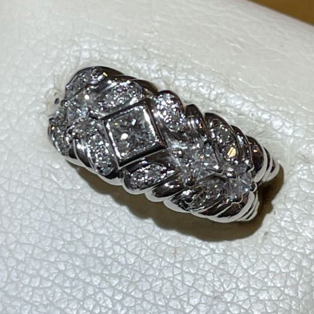 ☆Pt900 ダイヤ1.04ct-0.19ct付きリング☆ | normanhubbard.com