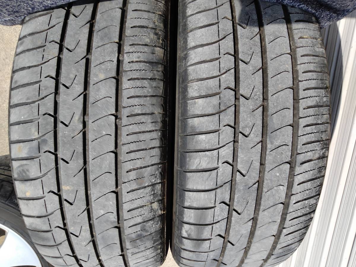 【トヨタ純正】　アルファード　アルミ　ホイール　225/55R17　7J　オフセット45　夏タイヤ　４本セット　５穴　17インチ_画像6