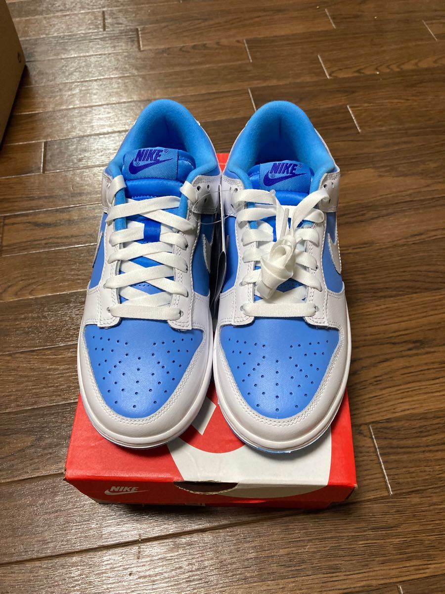 Nike WMNS Dunk Low "Reverse UNC"ナイキ ウィメンズ ダンク ロー リバース UNC 23.5cm