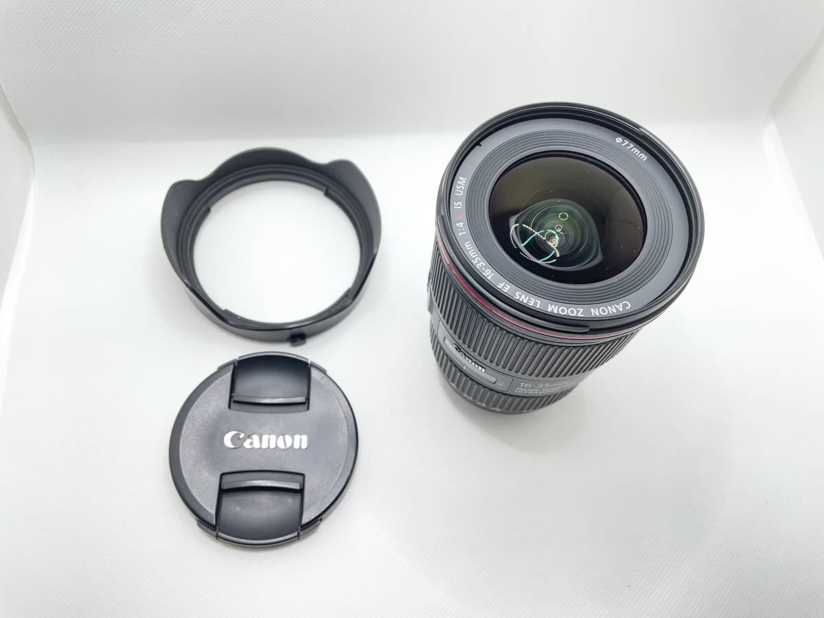 キヤノン Canon EF16-35mm F4L IS USM 美品 smk-koperasi.sch.id