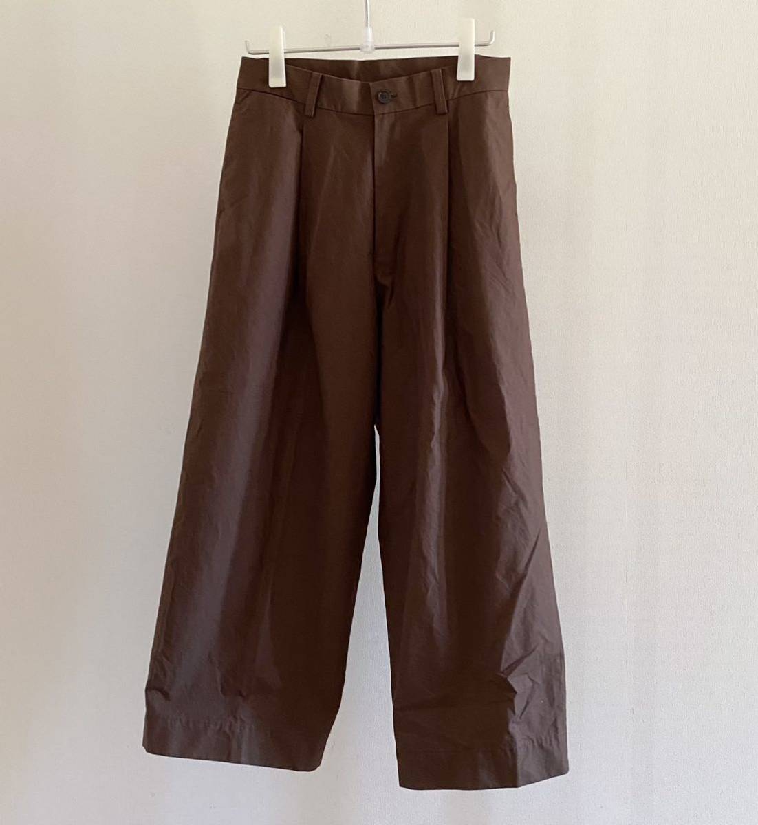 新規購入 MARKAWARE 20AW オーガニックコットンウェザークロス ワイド