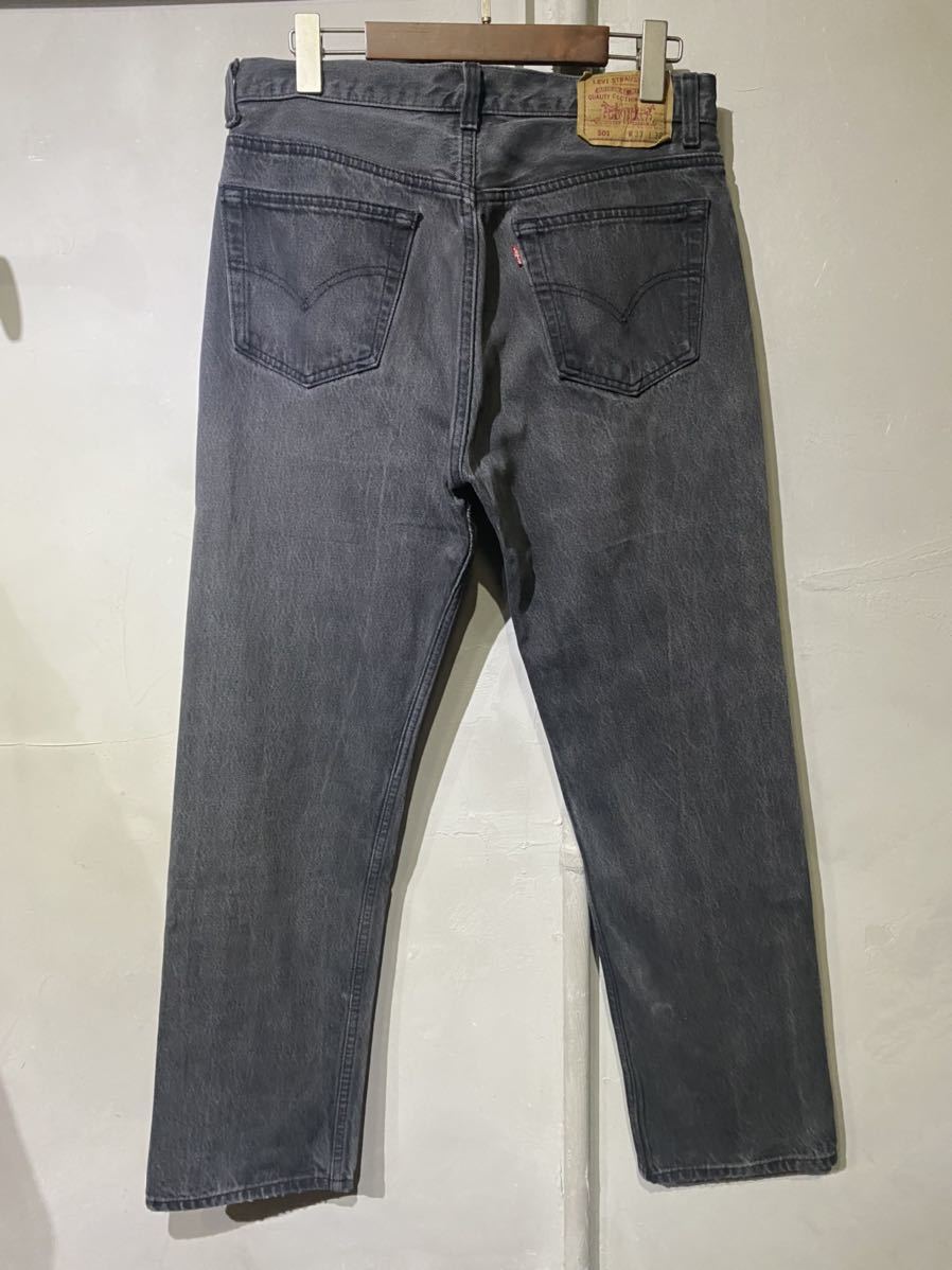 即決】90s Levi's 501 リーバイス ブラック デニム パンツ usa
