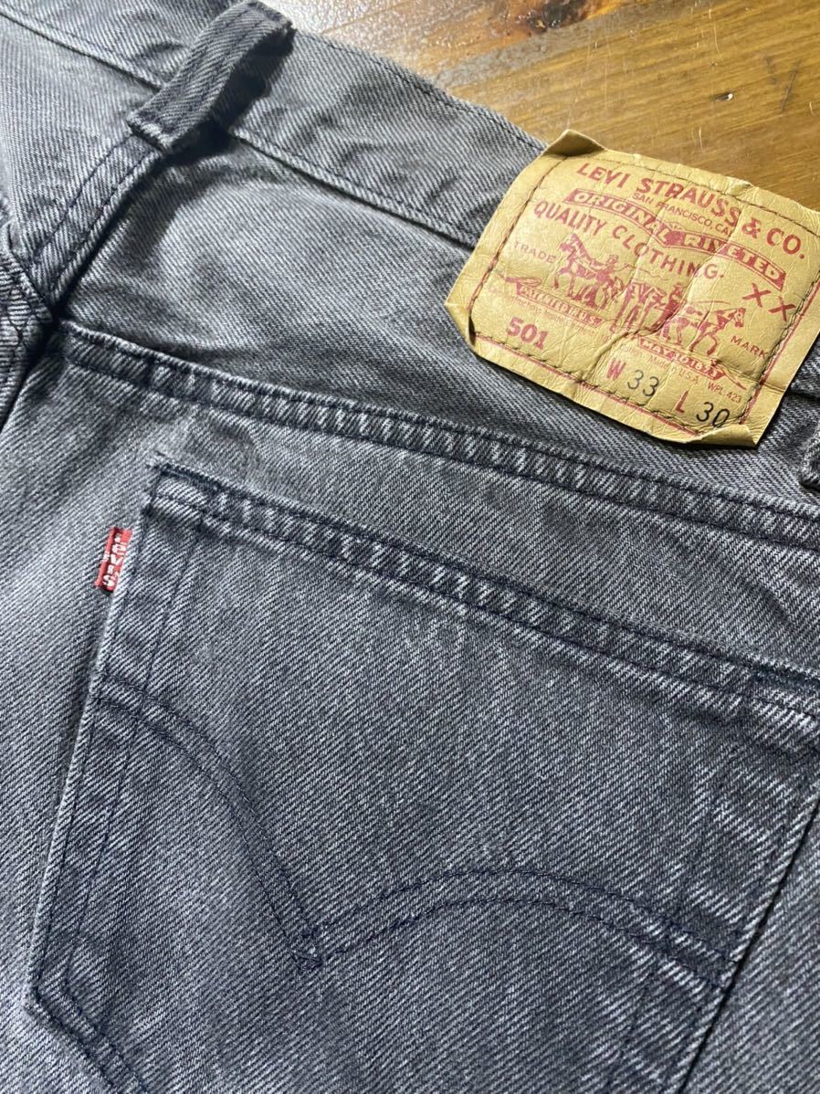 即決】90s Levi's 501 リーバイス ブラック デニム パンツ usa