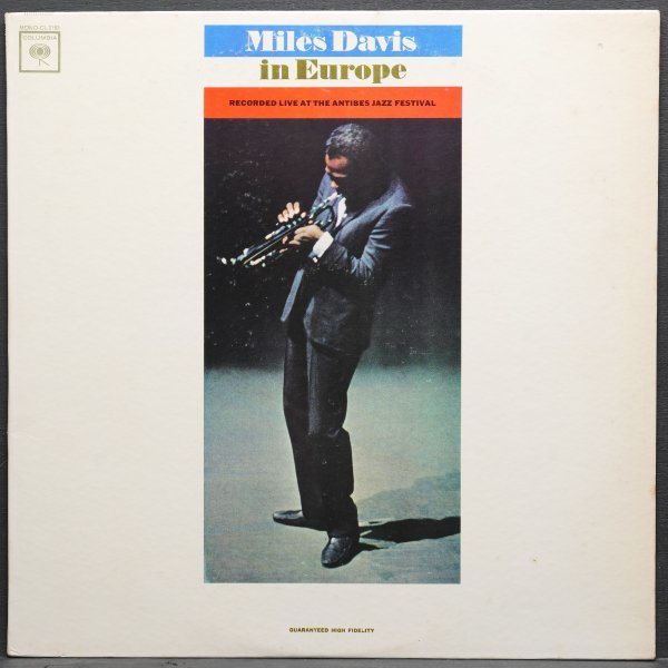 【米オリジナル】MILES DAVIS MONO盤 2EYEラベル IN EUROPE マイルスデイヴィス COLUMBIA 名盤 HERBIE HANCOCK_画像1