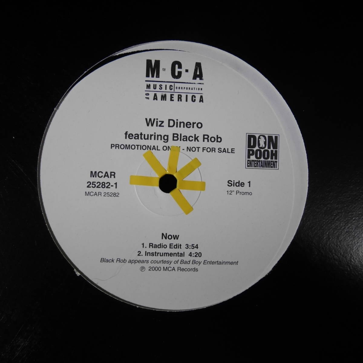 アナログ ● 輸入盤～Wiz Dinero Now レーベル:MCA Records MCAR 25282-1の画像2