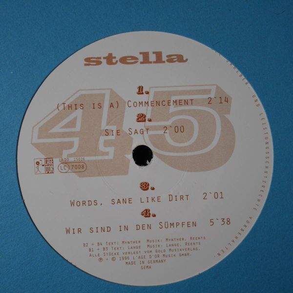 アナログ ● 輸入盤 ～ Stella Soundtrack To Shortcoming ～ レーベル:L'Age D'Or LADO 15016-0 未使用品 長期保管新品の画像3