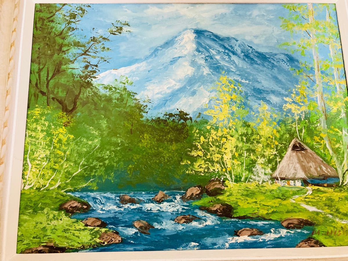 絵画 油絵 油彩 風景画 M Nishio 作者不明|Yahoo!フリマ(旧 絵画 油絵 油彩 風景画 M Nishio 作者不明|Yahoo!フリマ(旧