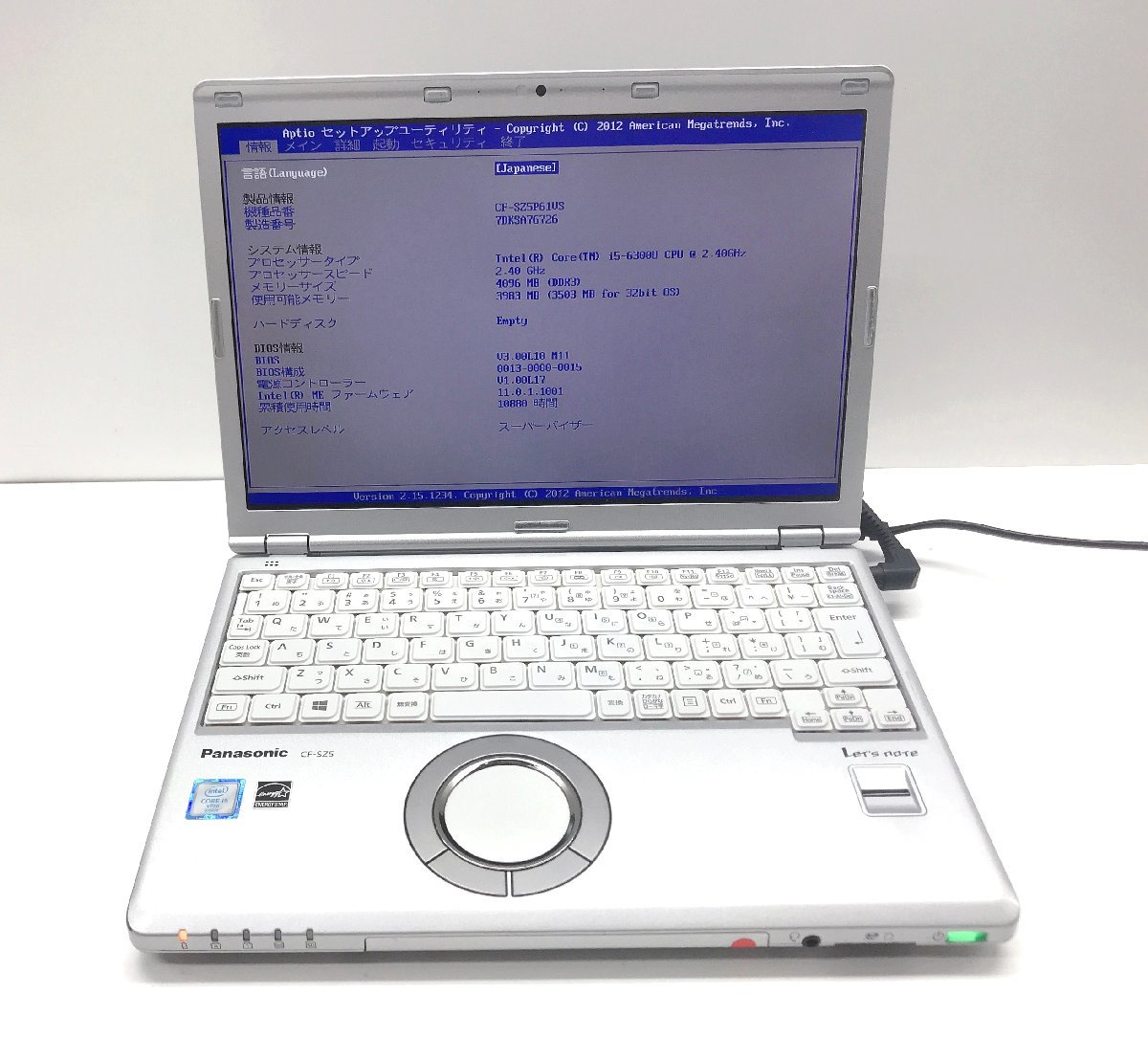 人気デザイナー NT: Panasonic CF-SZ5(CF-SZ5P61VS) Corei5-6300U 2.40GHz/4GB/無線ノート 12インチ未満 人気デザイナー NT: Panasonic CF-SZ5(CF-SZ5P61VS) Corei5-6300U 2.40GHz/4GB/無線ノート 12インチ未満