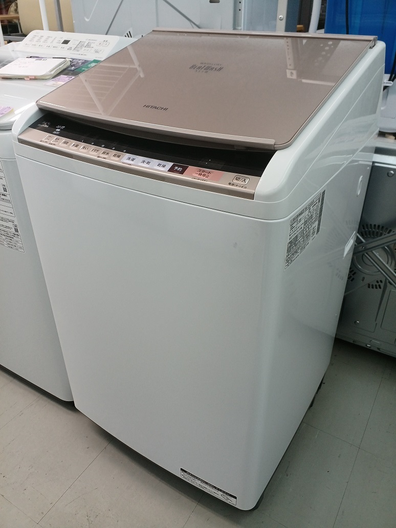 HITACHI 日立 2016年製 全自動洗濯機 BW-V80A 8.0kg-