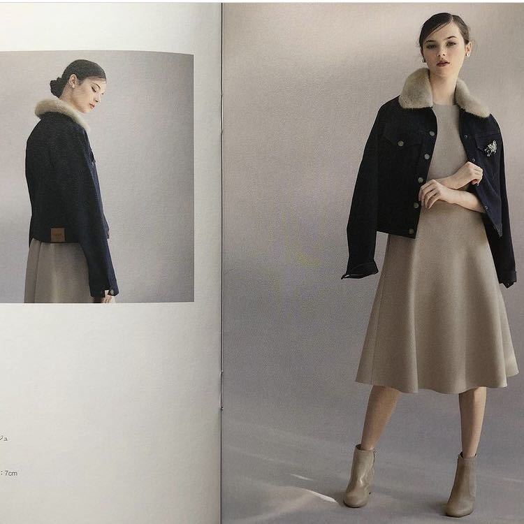 FOXEY ジャケット 23万円 Mink.GJ フォクシー 名品 取り外し ミンク襟