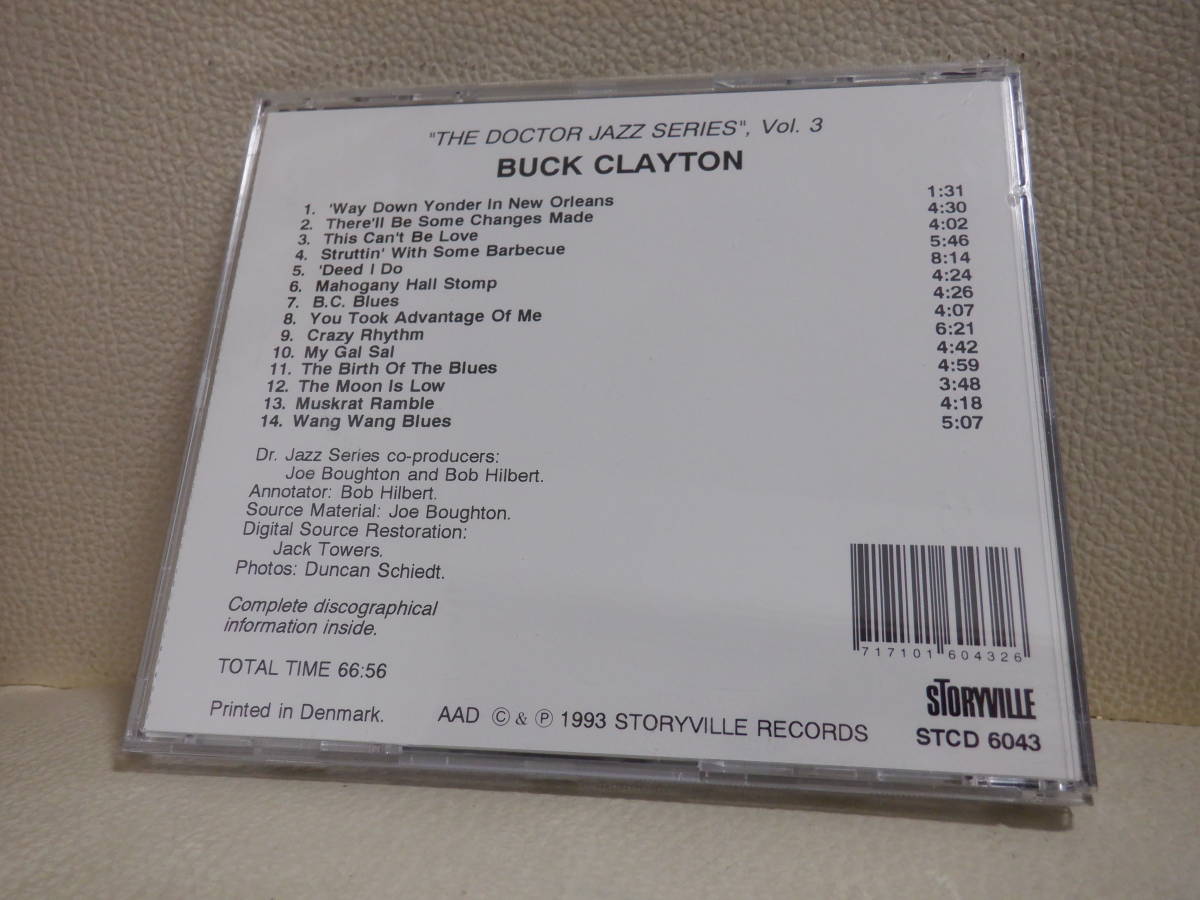 [CD] DR.JAZZ SERIES VOL.3 - BUCK CLAYTON'S BAND_画像2