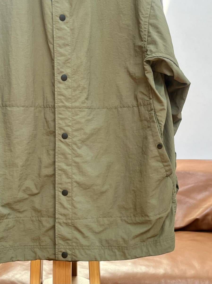 山と道 Taslan Coach Jacket olive サイズL コーチジャケット 山と道 Taslan Coach Jacket olive サイズL コーチジャケット