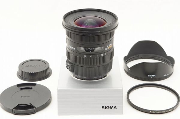 ☆良品☆ SIGMA シグマ 10-20mm F3.5 EX DC HSM Canon用 ♯22072702
