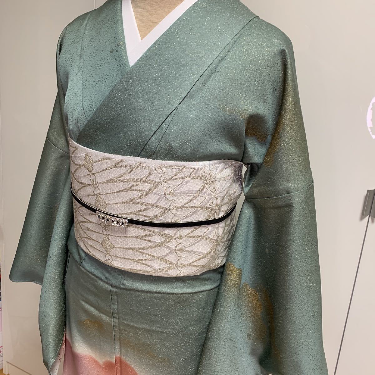 お着物 きもの お単 単衣 お仕立て上り品 6月9月 ひとえ 訪問着 きもの