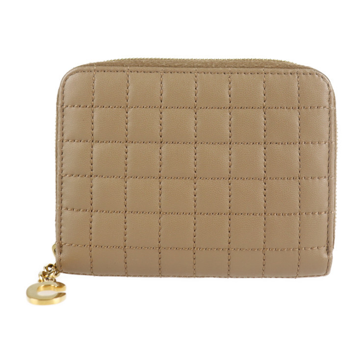 CELINE セリーヌ コンパクトジップウォレット Cチャーム コインケース